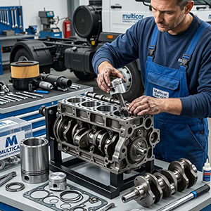 Multicar motorfelújítás és generál